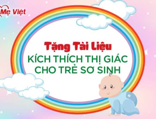 Tặng Bộ Tài Liệu Hình Ảnh Kích Thích Thị Giác Cho Trẻ Sơ Sinh