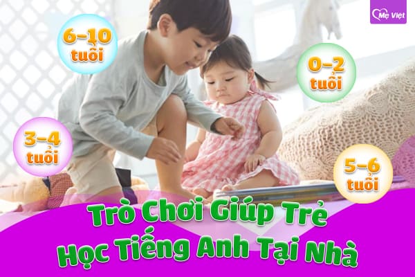 trò chơi tiếng anh cho trẻ