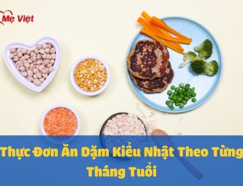 Thực Đơn Ăn Dặm Kiểu Nhật Theo Từng Tháng Tuổi Mẹ Dễ Thực Hiện