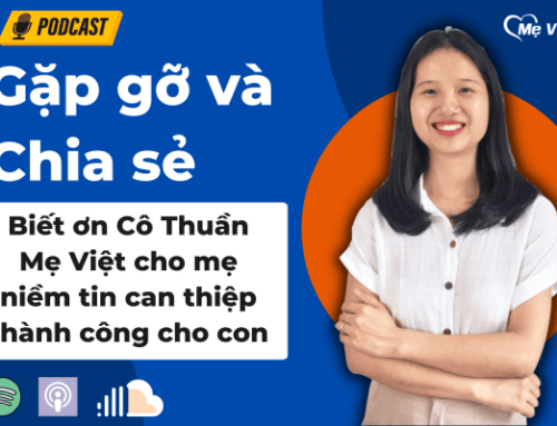 Biết ơn Cô Thuần Mẹ Việt cho mẹ niềm tin can thiệp thành công cho con