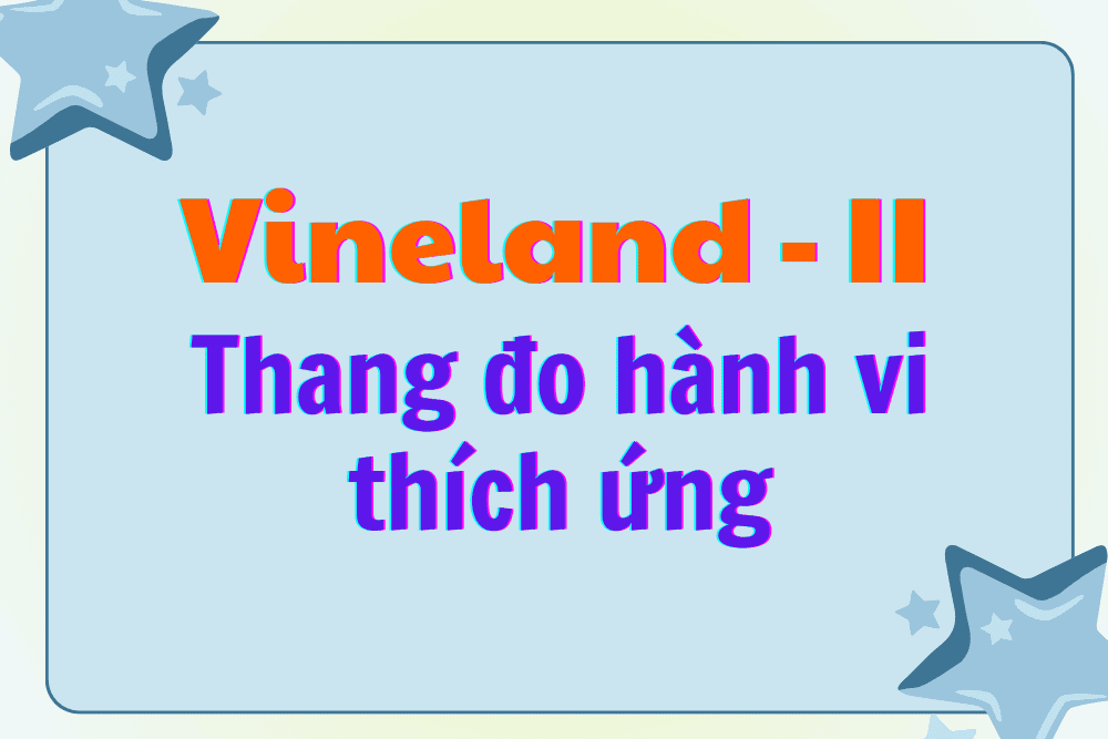 Bảng đánh giá Vineland II (kèm bản tóm tắt kết quả)