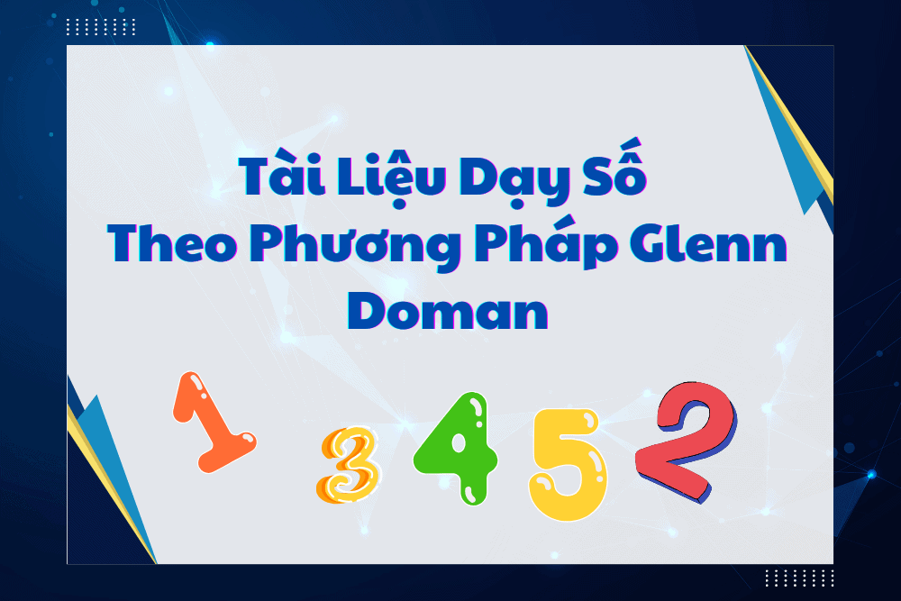 Tặng Tài liệu dạy số theo phương pháp thẻ học Glenn Doman
